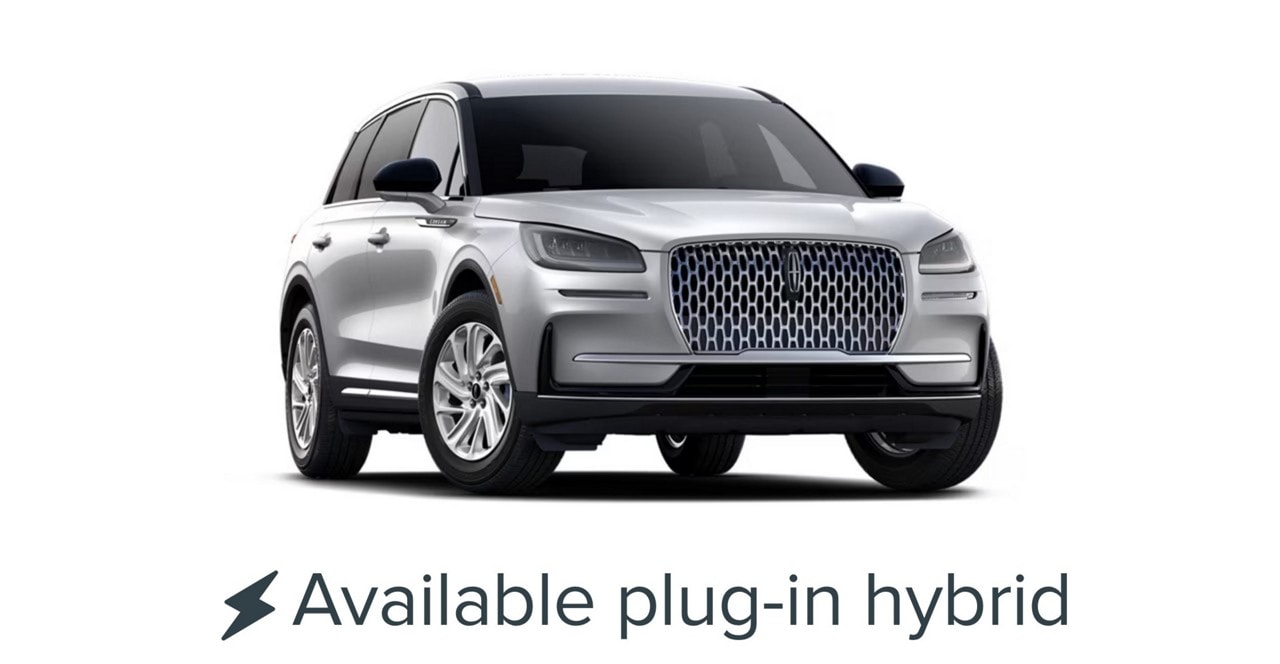 Available plug-in hybrid model shown.