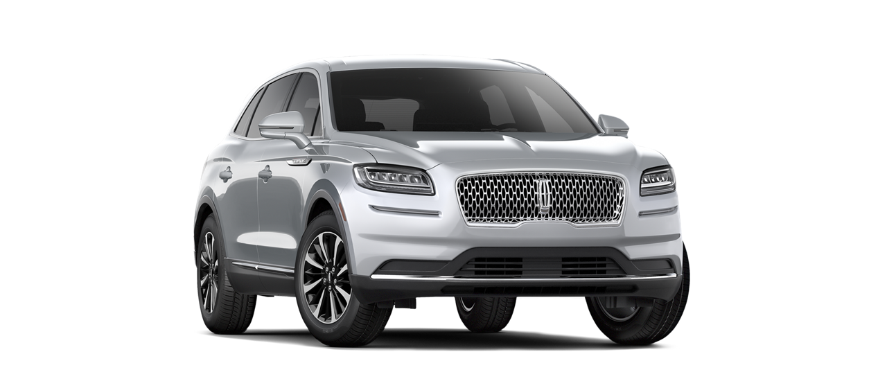 The 2023 Lincoln® Nautilus Standard model is shown in the silver radiance exterior color